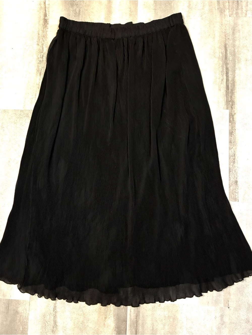 Fun & Flirt Black Button-Front Maxi Skirt - Picture 6 of 7
